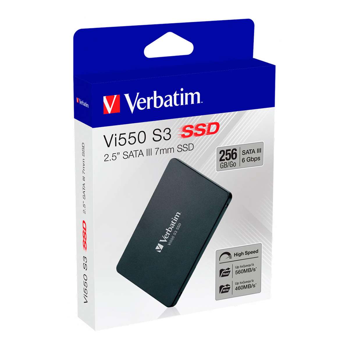 Disco Interno SSD 256GB Verbatim Vi550 SATA III 2.5